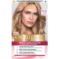 L'Oréal Paris Excellence Creme #8.12 Natural Frosted Beige Blonde