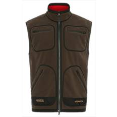 Røde Vester Härkila Kamko fleece vest Brown/Red