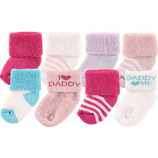 Luvable Friends Socks 8-pack - Pink/Daddy (10728016)