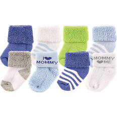 Luvable Friends Socks 8-pack - Blue/Mommy (10728016)