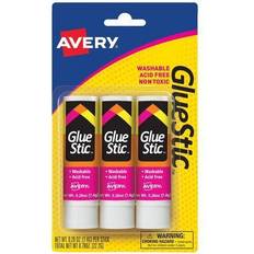 Paper Glue Avery Glue Stick,White,0.26 oz.,Washab,PK3