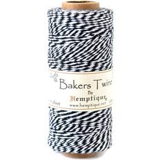 Black Cotton Baker's Twine Spool 2 Ply 410'/Pkg