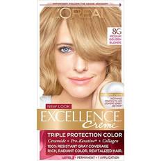L'Oréal Paris Excellence Hair Color, 8G Golden Blonde CVS