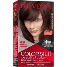 Hair Dyes & Color Treatments Revlon Beautiful Color Permanent Hair Color 1.0 ea Dark Mahogany Brown
