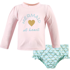 Hudson Baby Swim Rashguard Set - Mermaid At Heart (10325147)