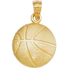 Macy's Gold Charms & Pendants Macy's Basketball Charm - Gold