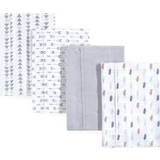 Luvable Friends Flannel Burp Cloth 4-pack Feathers