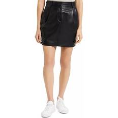 Truman Faux Leather Mini Skirt