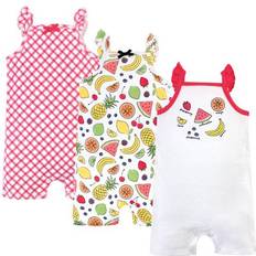 Touched By Nature Organic Cotton Rompers 3-pack - Fruit (10163243)