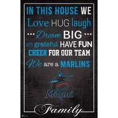 Fan Creations Miami Marlins In This House Sign