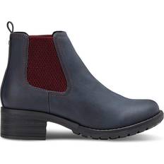 Blue Chelsea Boots Eastland Jasmine - Navy