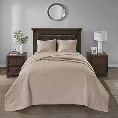 Madison Park Vancouver Bedspread Brown, Beige (304.8x299.7)