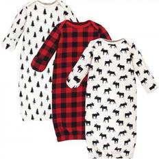 Hudson Quilted Cotton Gowns 3-pack - Moose (10125784)