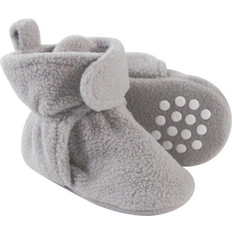 Luvable Friends Fleece Booties - Neutral Grey