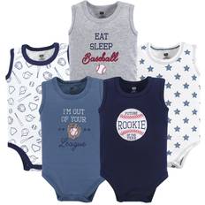 Baby Sleeveless Bodysuits, 5-pack - Baseball (10155396)