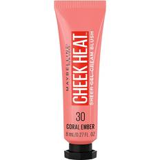 Gel Blushes Maybelline Cheek Heat Gel-Cream Blush #30 Coral Ember