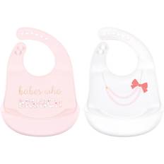 Little Treasures Silicone Bibs Brunch 2-pack
