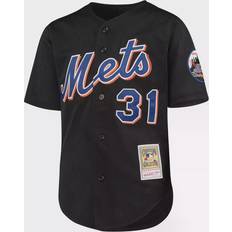 Nike MLB New York Mets (Francisco Lindor) Men's Replica Baseball Jersey - Black XXL
