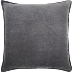 Rizzy Home Faux Pearl Trim Complete Decoration Pillows Grey (55.88x55.88cm)