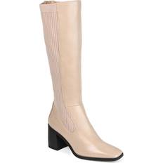 Journee Collection Winny Medium Calf - Taupe