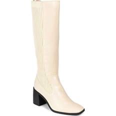 Journee Collection Winny Wide Calf - Bone