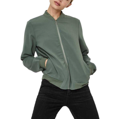 Elastan/Lycra/Spandex Jacken Vero Moda Coco Bomber Jacket - Green/Laurel Wreath