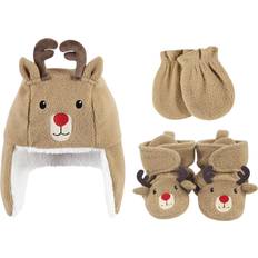 Hudson Trapper Hat, Mitten and Bootie Set - Reindeer (10152094)