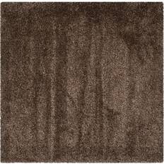 Safavieh California Shag Collection Brown 121.9x121.9cm