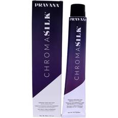 Permanent Hair Dyes Pravana ChromaSilk Permanent Creme Hair Color Dye (4.45 4Cm Copper Mahogany Brown)