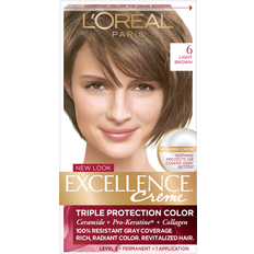 L'Oréal Paris Hair Dyes & Color Treatments L'Oréal Paris Excellence Creme, Light Brown [6] 1 Each