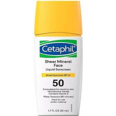 Facial Creams Cetaphil Sun Sheer Mineral Sunscreen Liquid Drops 1.7 oz