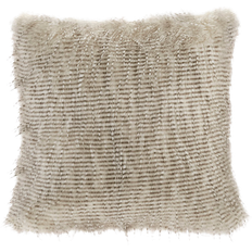 Textiles Madison Park Edina Faux Fur Complete Decoration Pillows Natural (50.8x50.8cm)