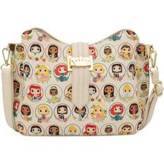 Loungefly Pop Disney Princess Circles Crossbody - Beige