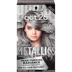 Schwarzkopf Got2b Metallics Permanent Hair Color M72 Dusty Silver