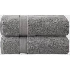 Madison Park Signature 800GSM 2-pack Bath Towel Grey (137.16x76.2cm)