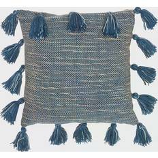 Mina Victory Life Styles with Tassels Complete Decoration Pillows Blue (45.72x45.72cm)