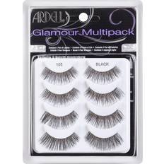 Waterproof False Eyelashes Ardell Glamour Multipack #105 Black 4-pack