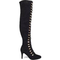 High Heel Boots Journee Collection Trill Medium Calf - Black