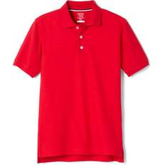 Red Polo Shirts Children's Clothing French Toast Boy's Short Sleeve Pique Polo - Red