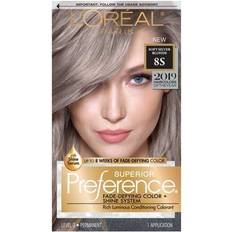 L'oral Superior Preference Permanent Hair Coloring In 8S Soft Silver Blonde