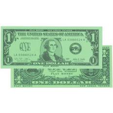 Learning Advantage Play $1 Bills, 100 pcs Green