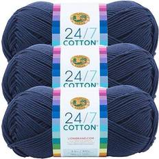 Lion Navy 24/7 Cotton Yarn Brand