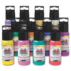 (Price/12 /Pack)Color Splash! Window Cling Paint, 2 oz