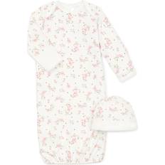 Nightgowns Children's Clothing Little Me Vintage Rose Sleeper Gown & Hat - Pink