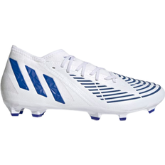 Adidas Predator Edge.2 Firm Ground Cleats M - Cloud White/Hi-Res Blue/Cloud White