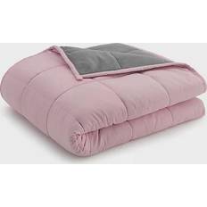 Ella Jayne Reversible Weight Blanket Pink, Gray, White, Black (182.88x121.92)