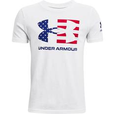Under Armour Freedom Flag Short Sleeve T-shirt - White/Royal (1370826-100)