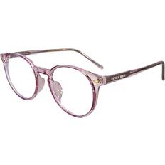 Fifth & Ninth Chandler Blue-Light-Blocking Eyeglasses, Transparent Purple (12340)