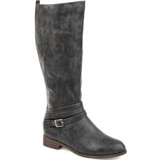 Journee Collection Ivie Medium Calf - Grey