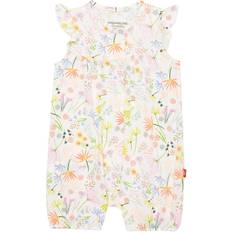 Magnetic Me Poets Meadow Stretch Modal Romper - White Multi